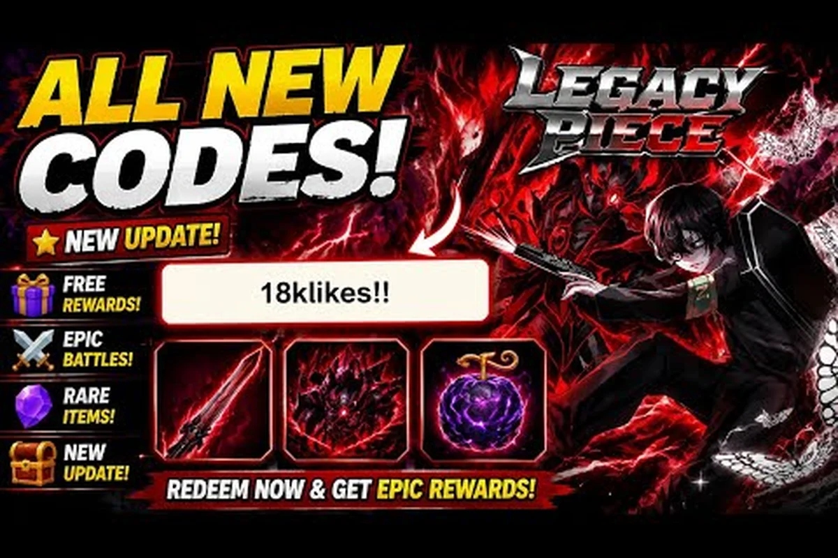 Wiki Kode Legacy Piece: Daftar Penukaran Lengkap